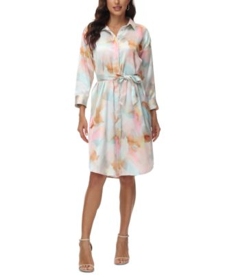 Frye - Women's Harper Satin Shirtdress