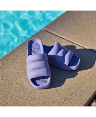 Women's Molded Puffy Slide with Everywear