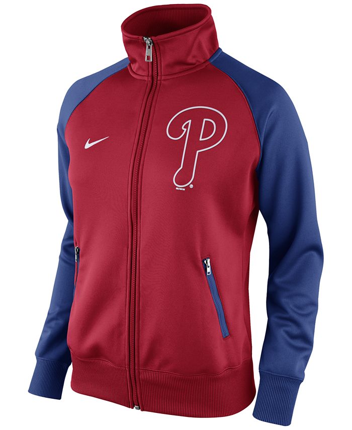 Nike Women's Philadelphia Phillies Track Jacket & Reviews - Sports Fan ...