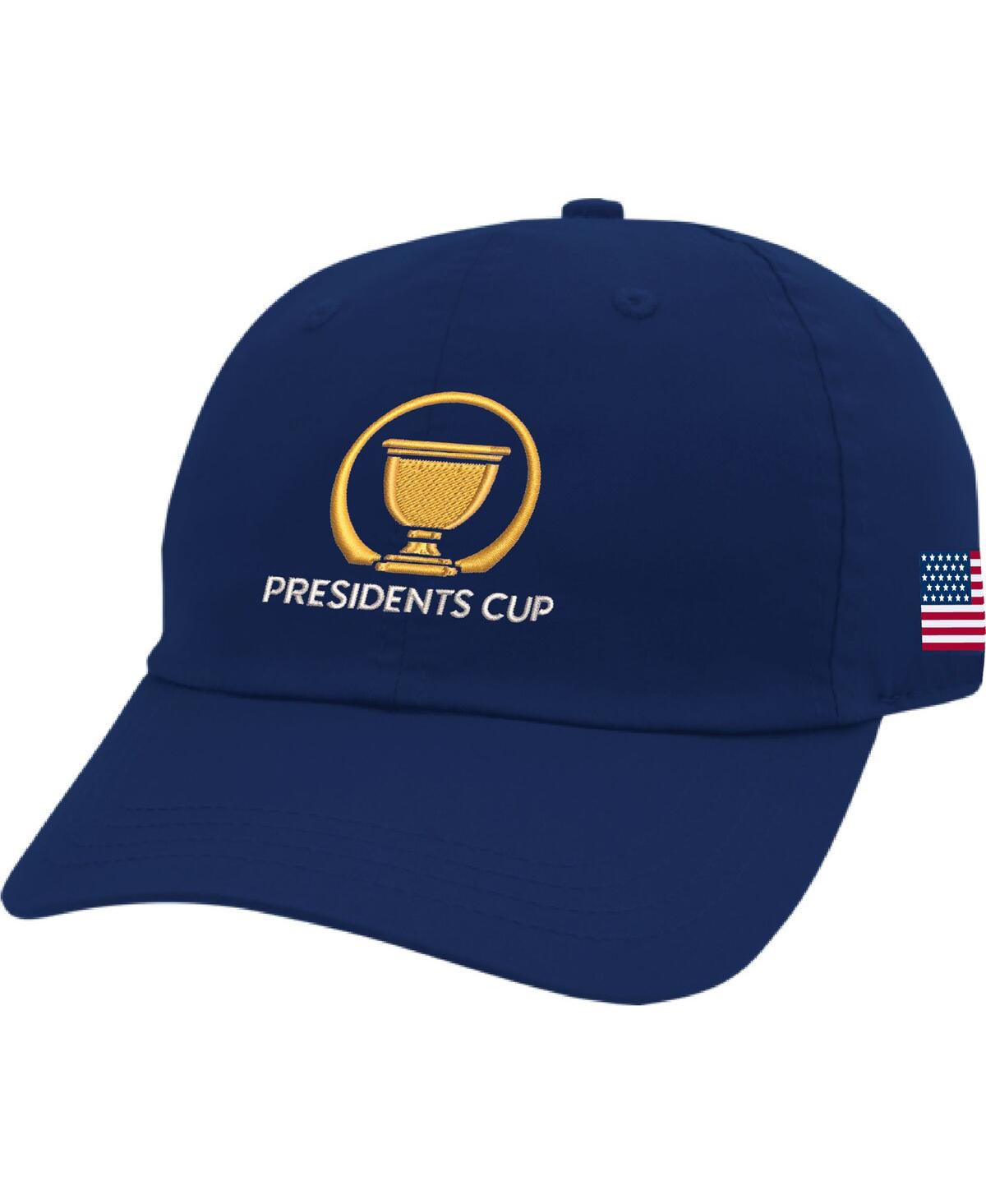 Men's and Women's Ahead Blue 2024 Presidents Cup Team Usa Shawmut Adjustable Hat - Blue