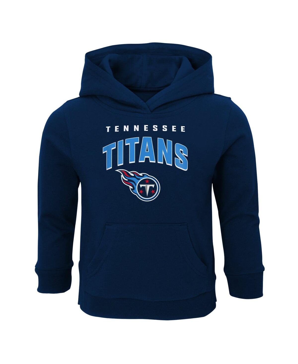Shop Outerstuff Toddler Boys And Girls Navy Tennessee Titans Stadium Classic Pullover Hoodie