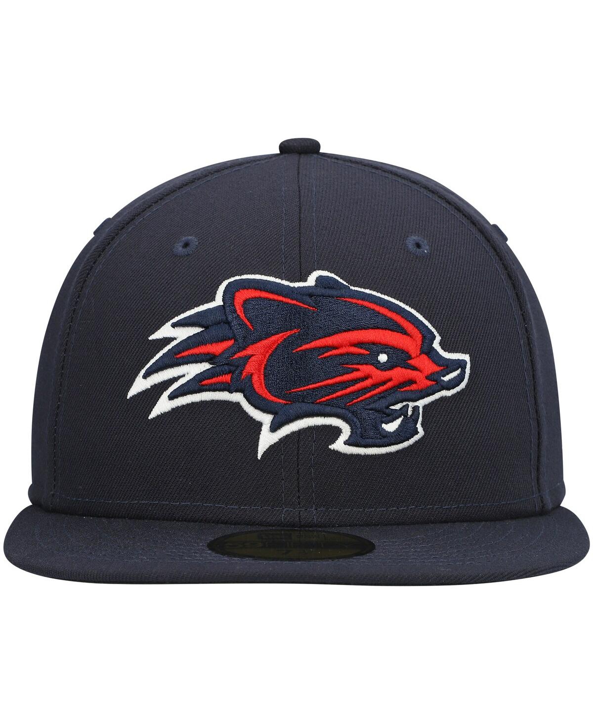 Men's New EraNew Hampshire Fisher Cats Authentic Collection Team Home 59FIFTY Fitted Hat - Navy