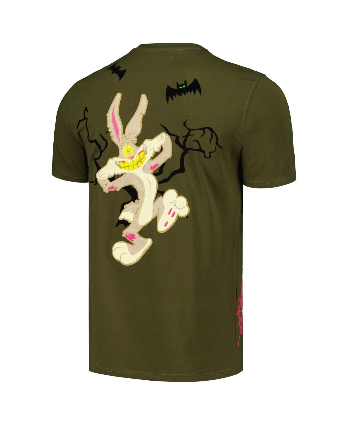 Shop Freeze Max Men's  Olive Looney Tunes Bugs Bunny T-shirt