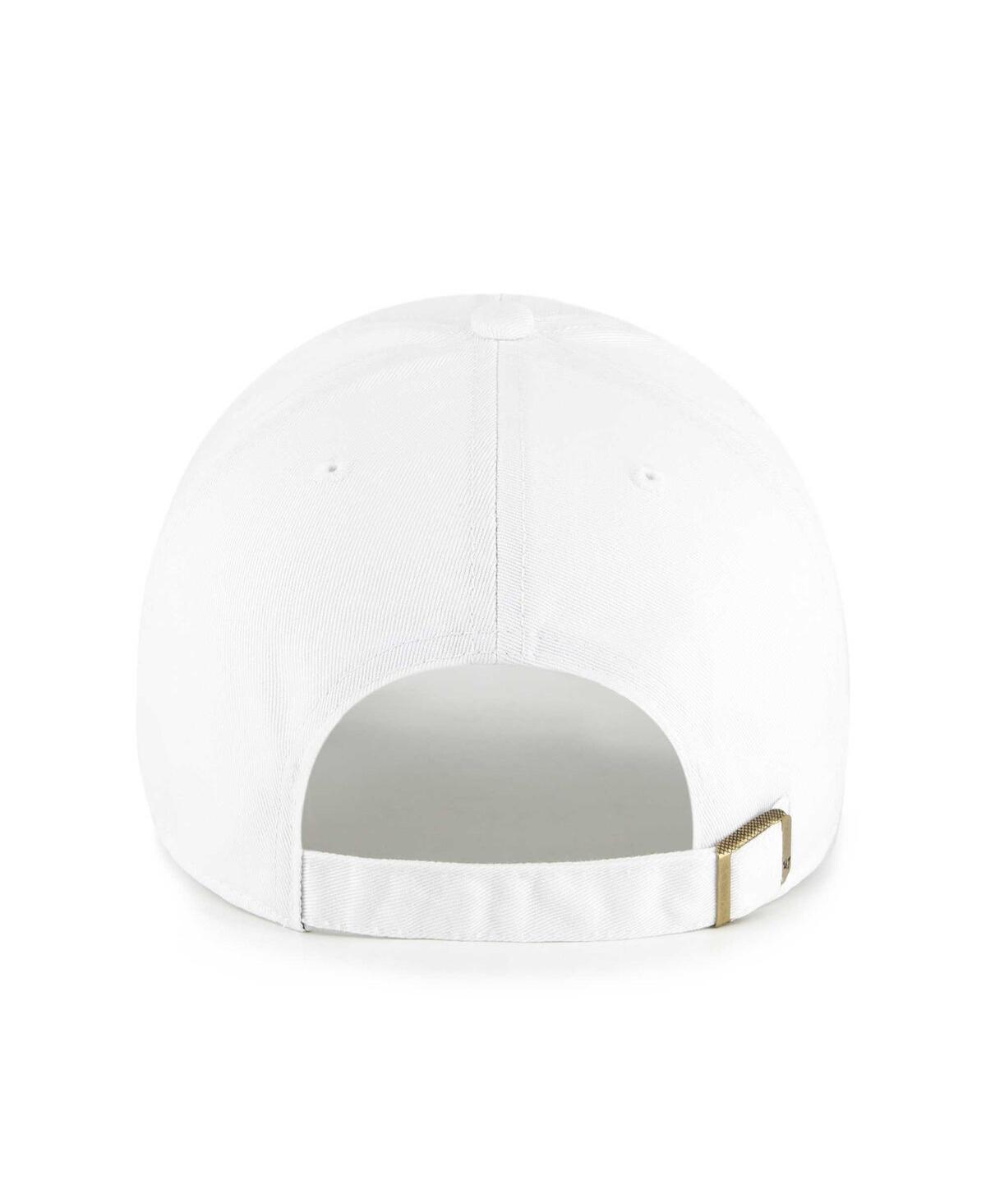 47 Brand Women's ' White Minnesota Wild Confetti Clean Up Adjustable Hat In White