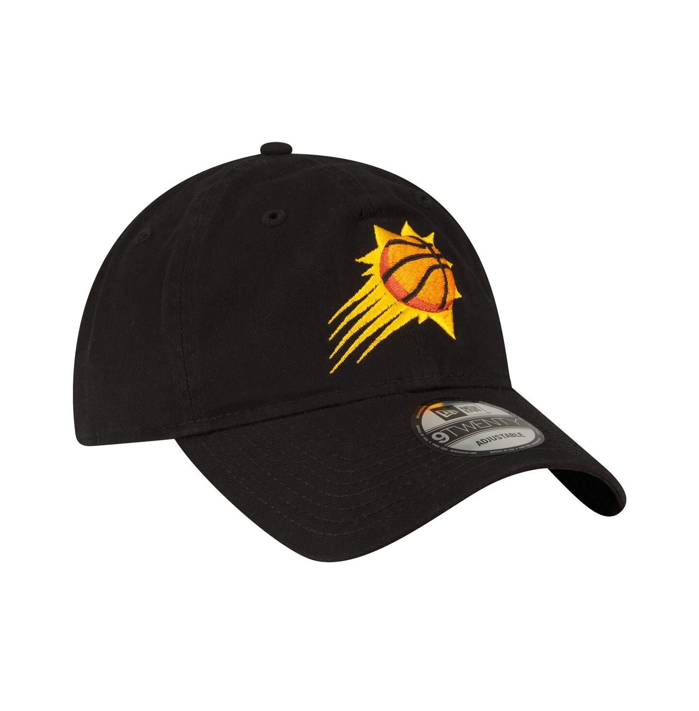 Мужская кепка New Era Black Phoenix Suns Team 2.0 9TWENTY Adjustable Hat — фото 3