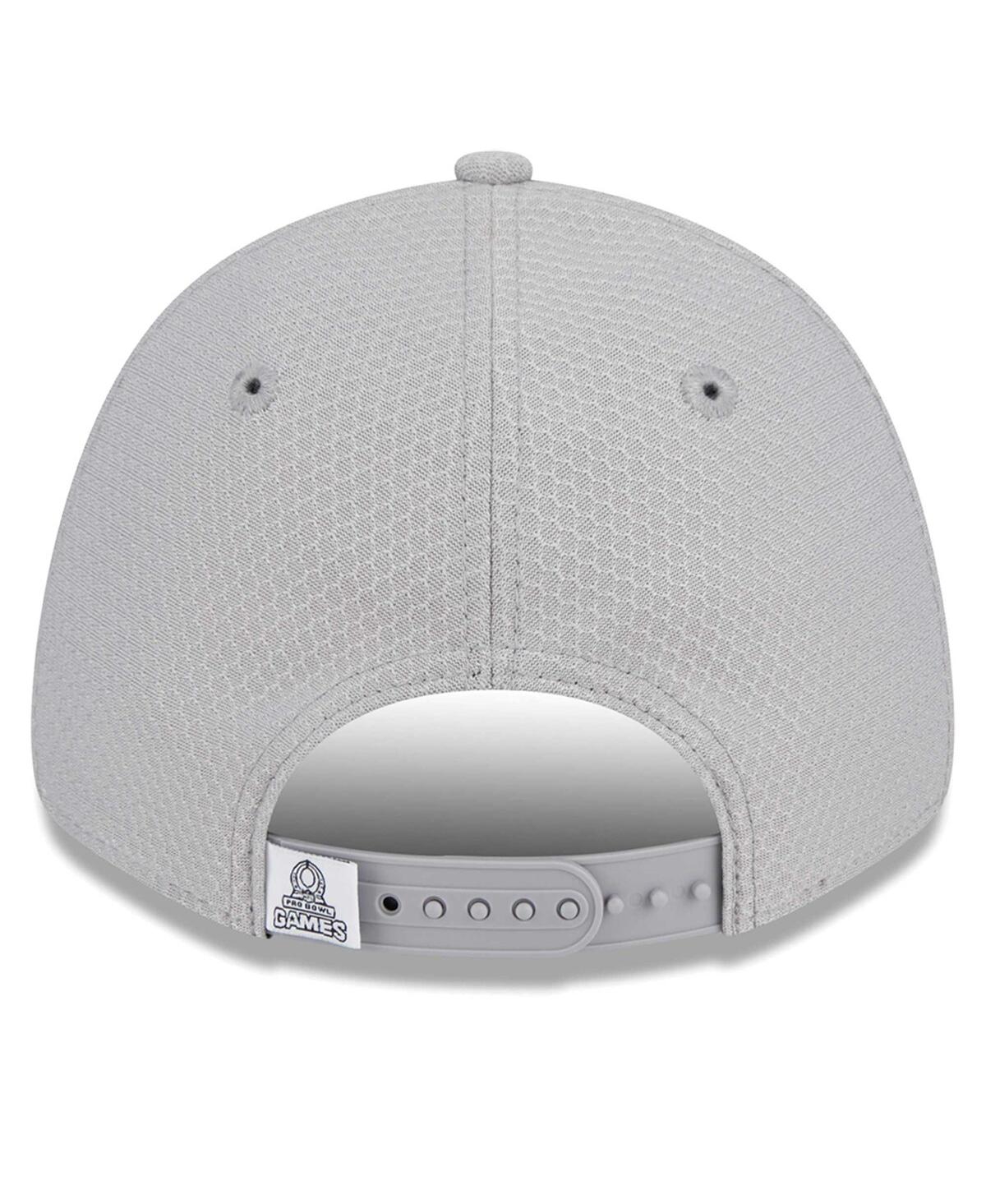 Shop New Era Men's  Gray Cincinnati Bengals 2024 Pro Bowl 9forty Adjustable Hat