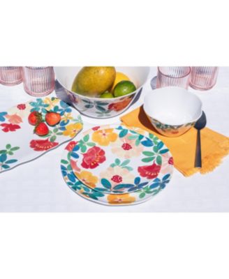 Audrey Floral Dinner Plates, Set of 6
