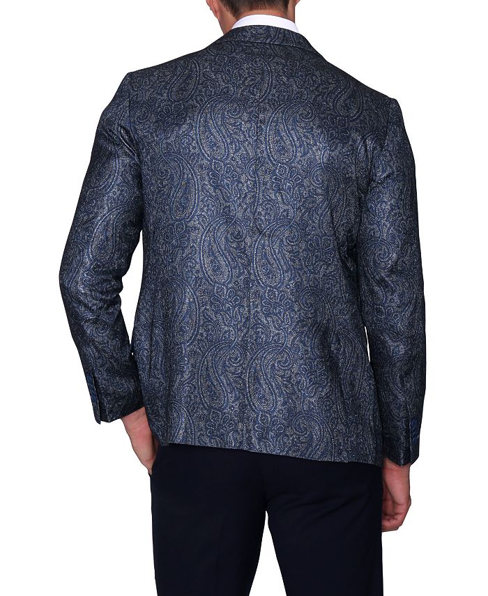 Tailorbyrd Printed Paisley Jacket Macy's