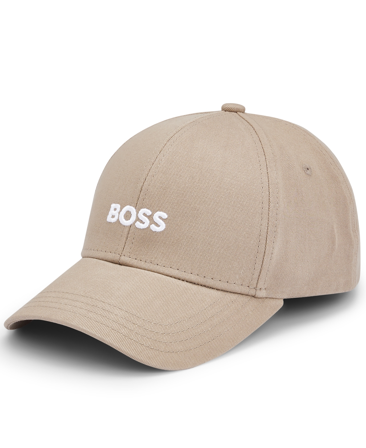 Shop Hugo Boss Boss By  Men's Embroidered Logo Six-panel Cap In Open Brown