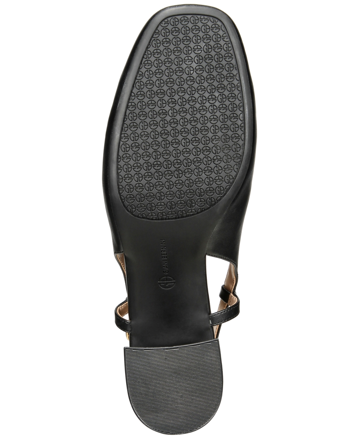 Shop Giani Bernini Women's Tatiaa Memory Foam Block Heel Slingback Pumps, Created For Macy's In Black