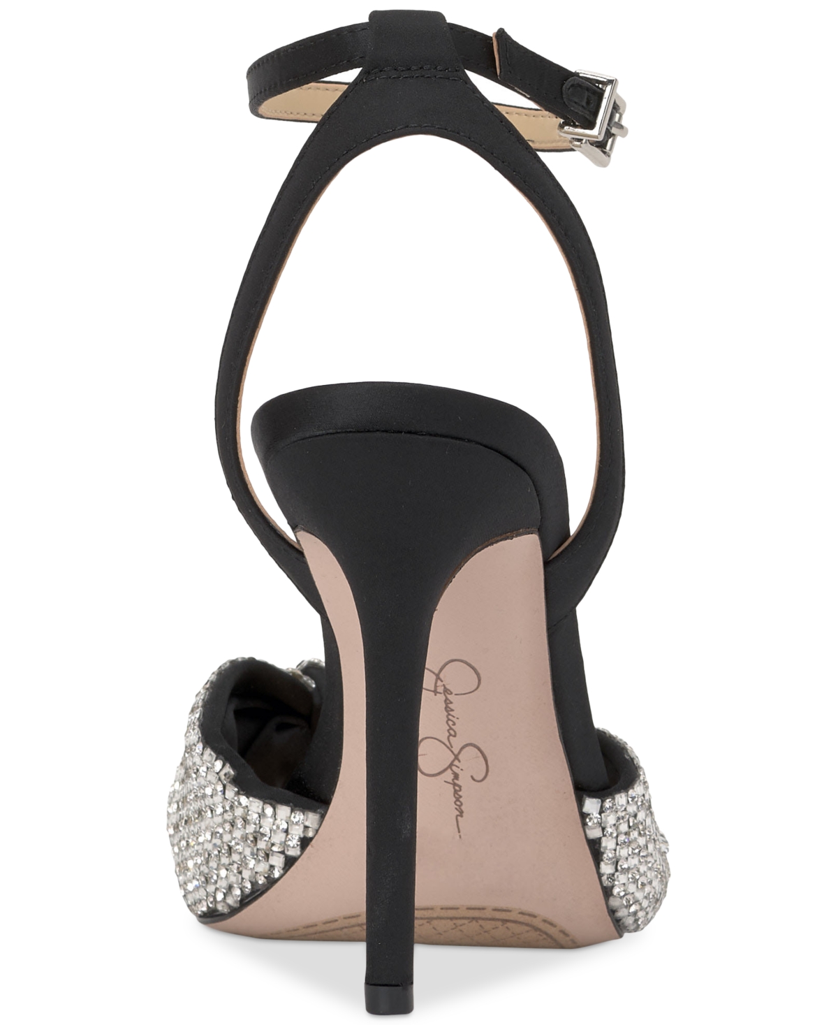 Jessica Simpson Women's Ohela Beaded Knot Ankle-Strap Dress Sandals