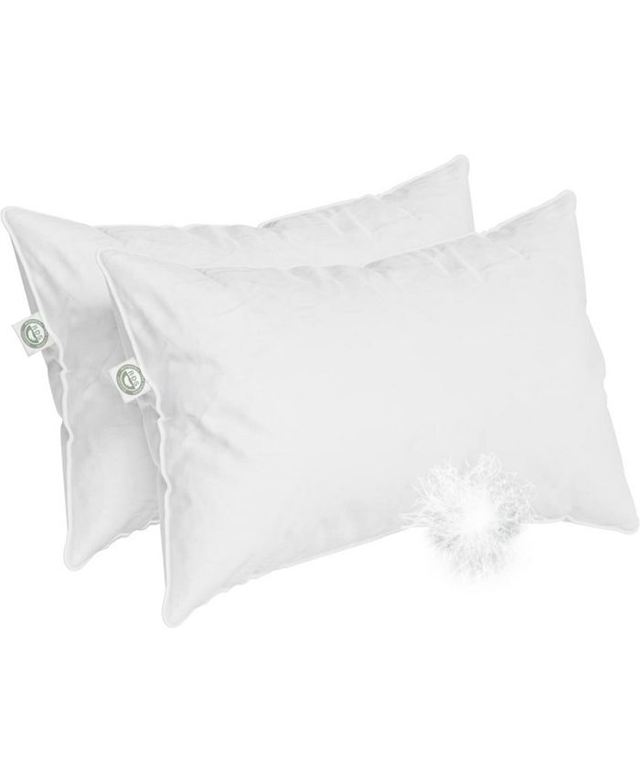 East Coast Bedding Elite European Down Dream Set of 2 Standard Pillow