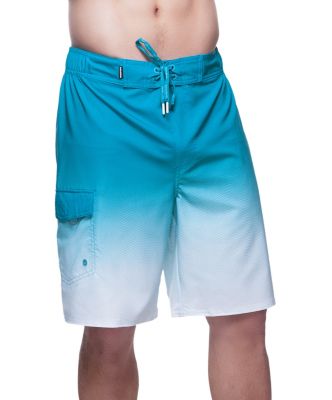 Men's 9" NO Liner Board Shorts Elastic Waist Quick Dry Swim Trunks