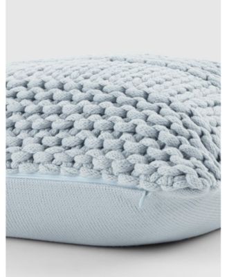 Cozy Chunky Knit Decorative Pillow, 20" x 20"