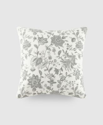 Botanical Patterns Decorative Pillow, 20" x 20"