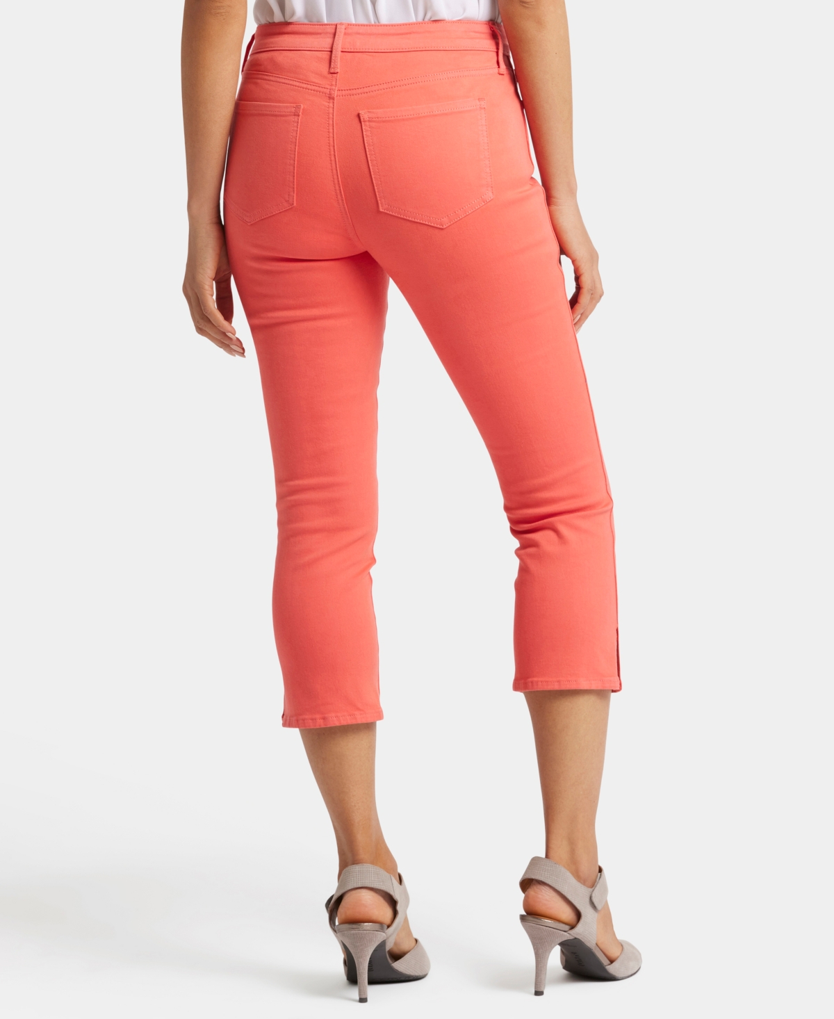 Shop Nydj Women's Chloe Capri Cropped Length Jeans In Fruit Punch