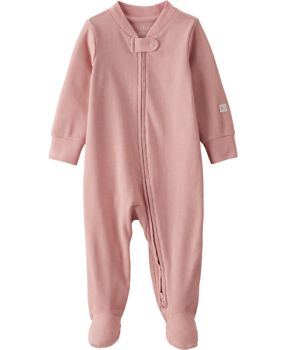Shop Carter's Little Planet By  Baby Girls Organic Cotton Sleep And Play Coverall In Pink