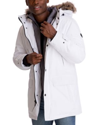 Men's Hooded Bib Snorkel Parka Coat, Created for Macy's