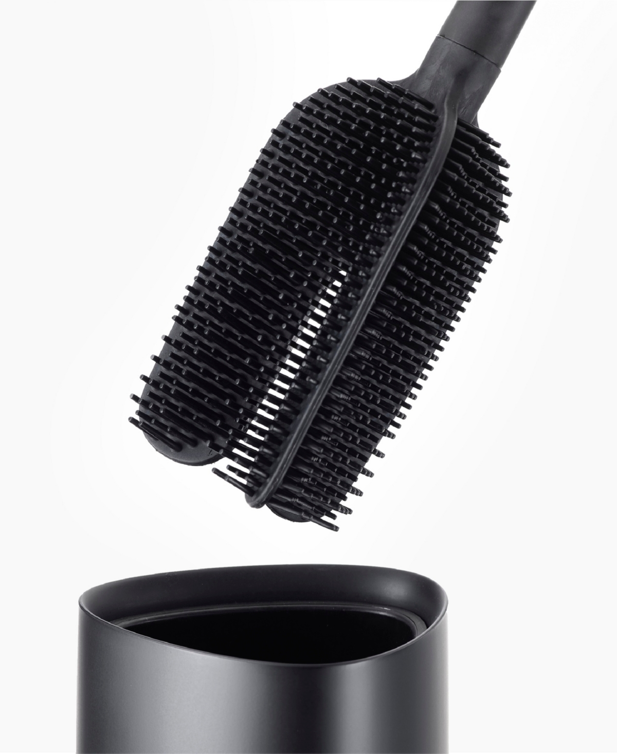 Joseph Joseph Flex 360 Advanced Toilet Brush In Black