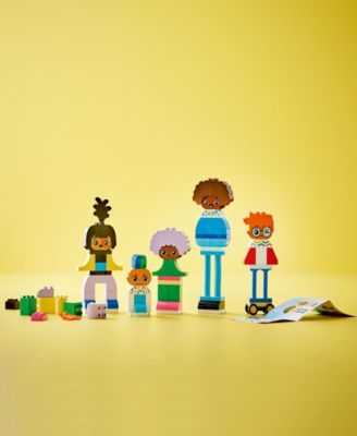 DUPLO Town Buildable People with Big Emotions Interactive Toy 10423, 71 Pieces