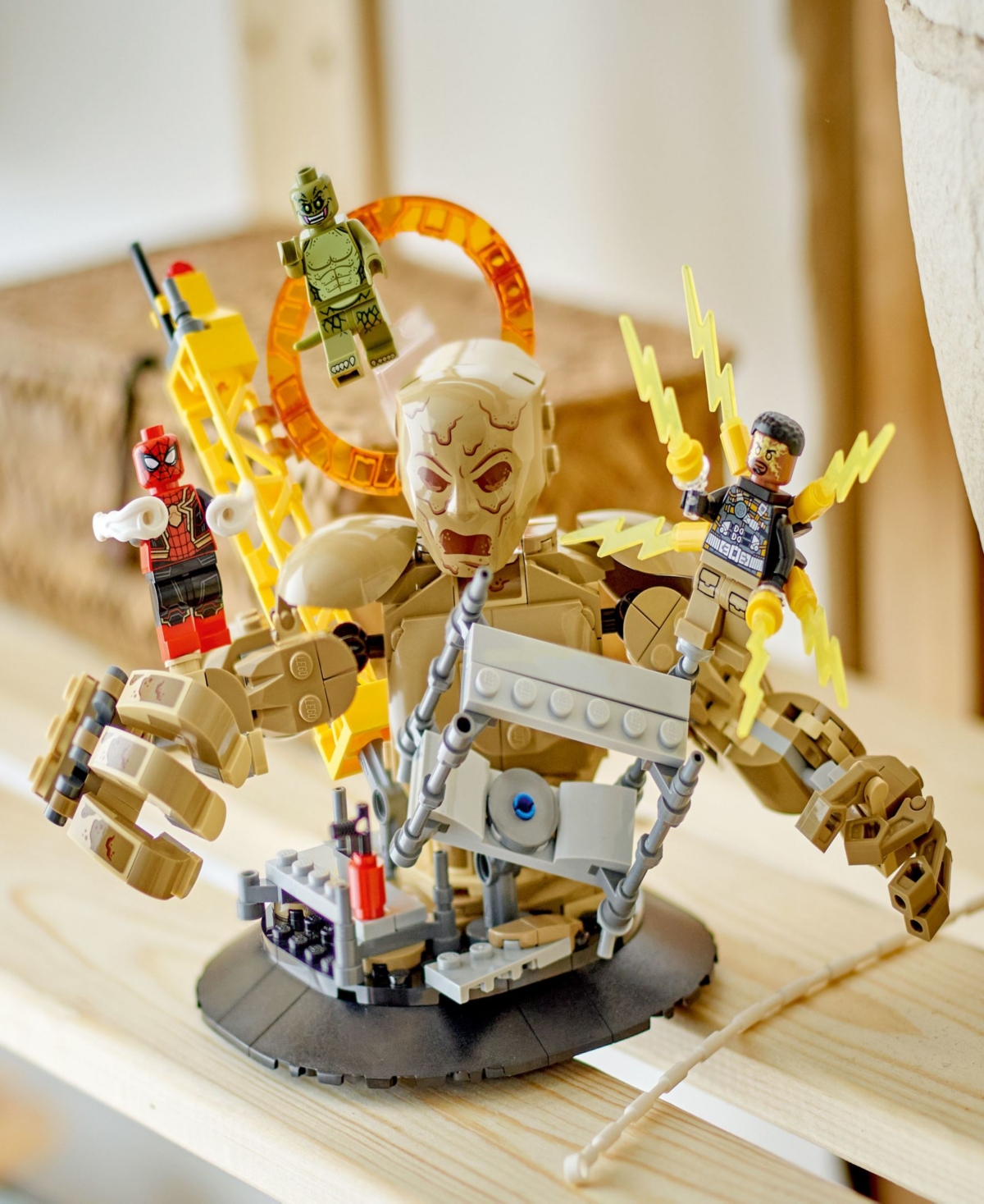 Lego Marvel Spider-man Vs Sandman- Final Battle Building Toy 76280, 347 Pieces In Multicolor
