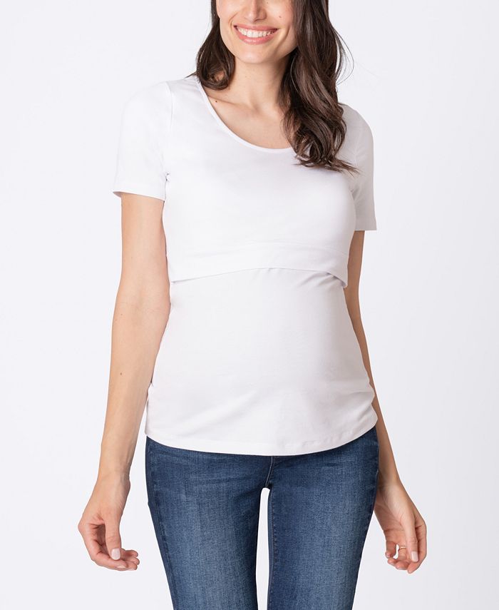 Seraphine Women's Maternity Nursing T-shirts, Twin Pack - Macy's