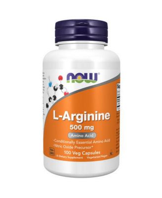 L-Arginine, 500 mg, 100 Caps