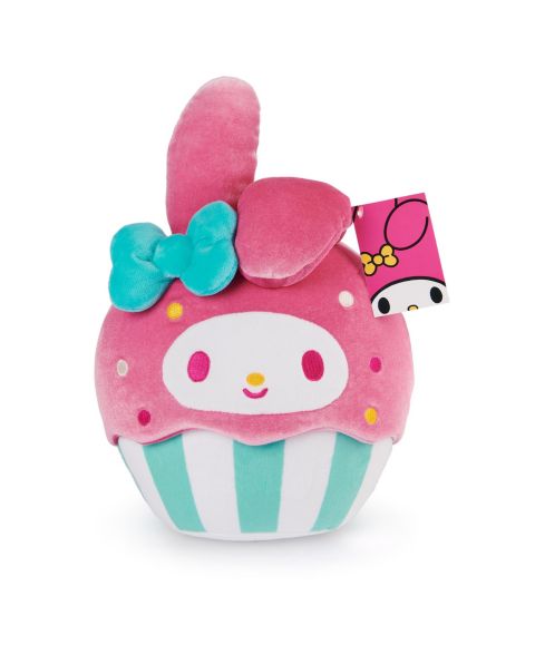 Детские мягкие игрушки Gund Sanrio Hello Kitty and Friends My Melody Cupcake Plush, Stuffed Animal, For Ages 3 and up, 8.5"