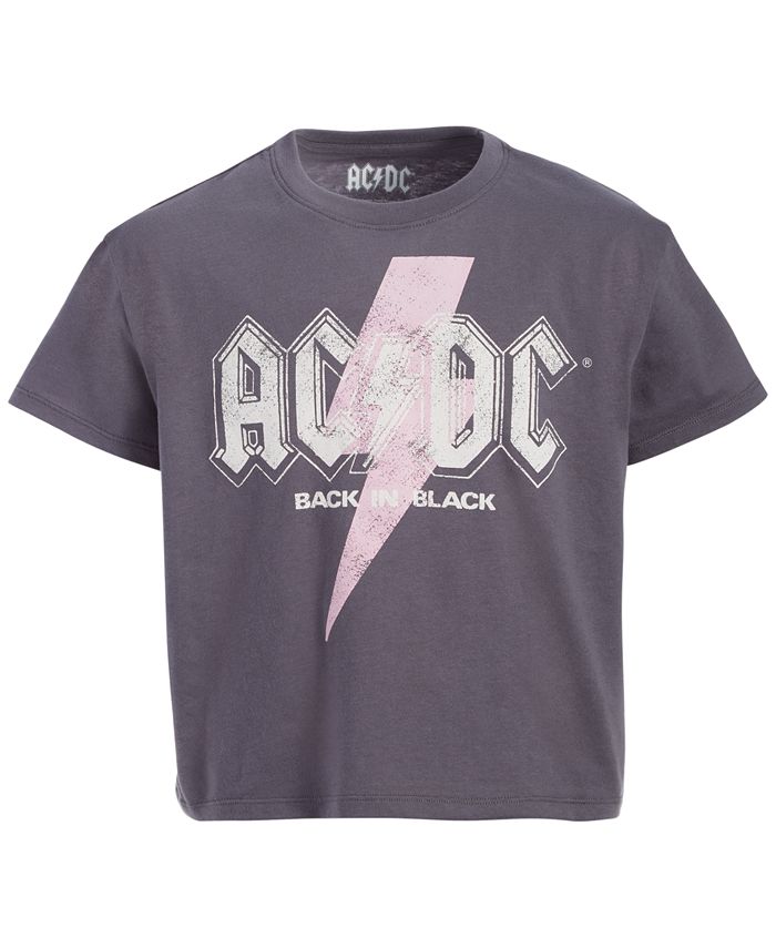 Grayson Threads Black Big Girls AC/DC Graphic T-Shirt - Macy's