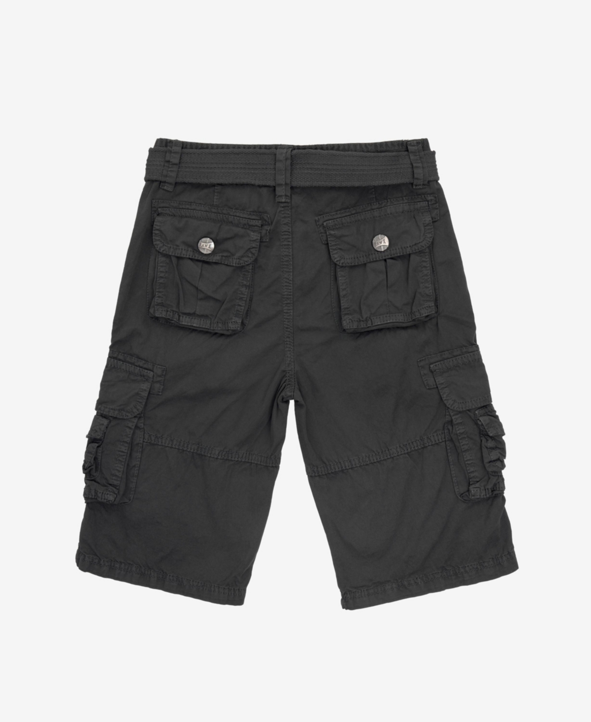 Boy's Belted Twill Cargo Shorts