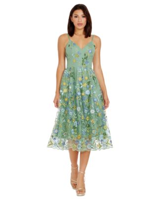 ワンピース I AM MARI Quilting balloon flare dress 4BNY462 I AM MARI Quilting balloon flare dress 4BNY462