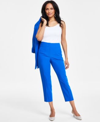 I.N.C. International Concepts Women's High Rise Tapered Cropped Pants
