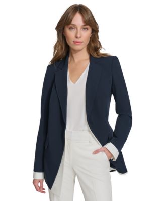 Tommy Hilfiger Women's Layered-Look Notched Collar Jacket