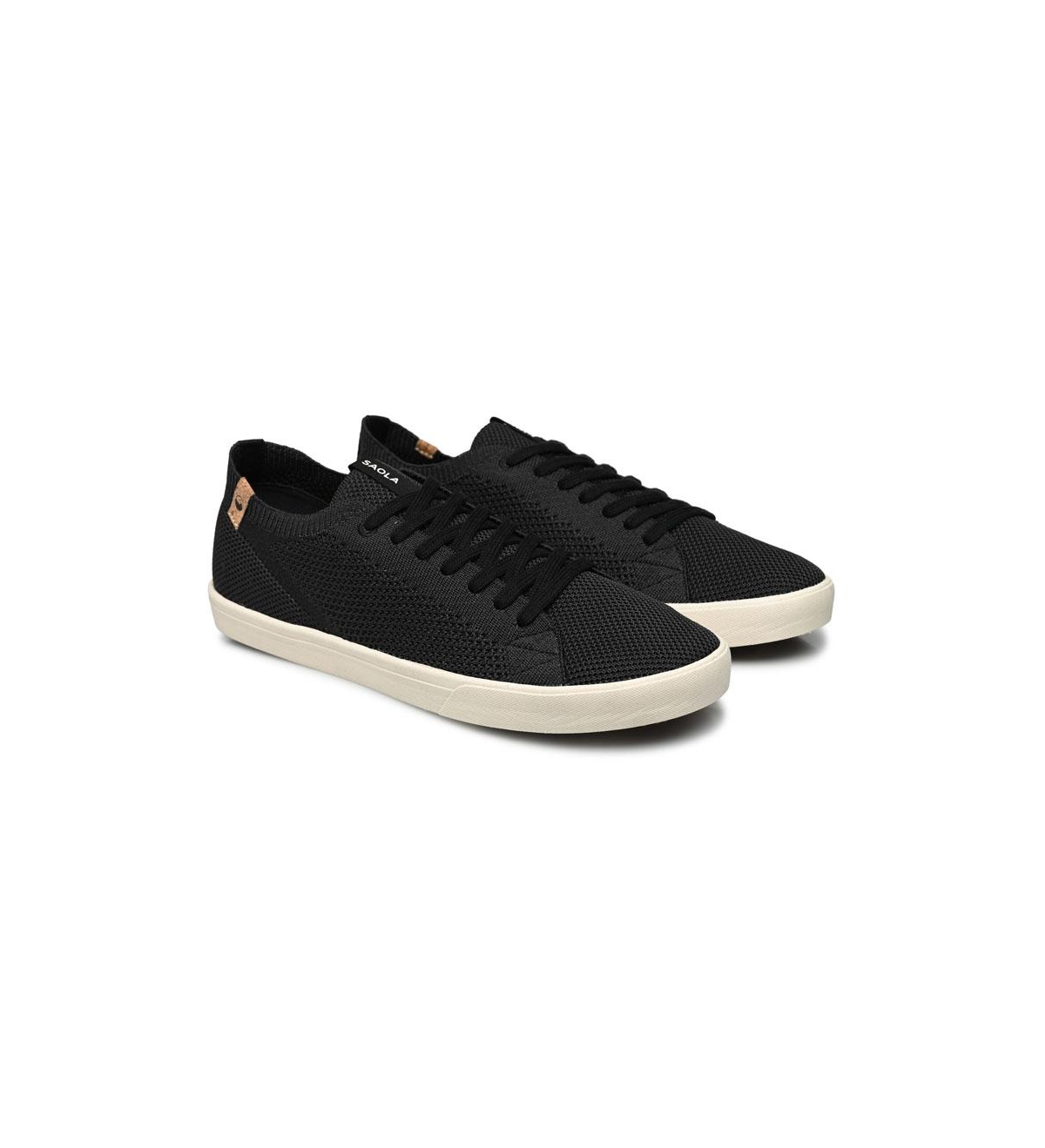 Men Cannon Knit Sneakers - Burgundy/sand