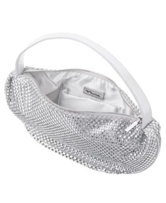 Half Moon Crystal Netting Bag