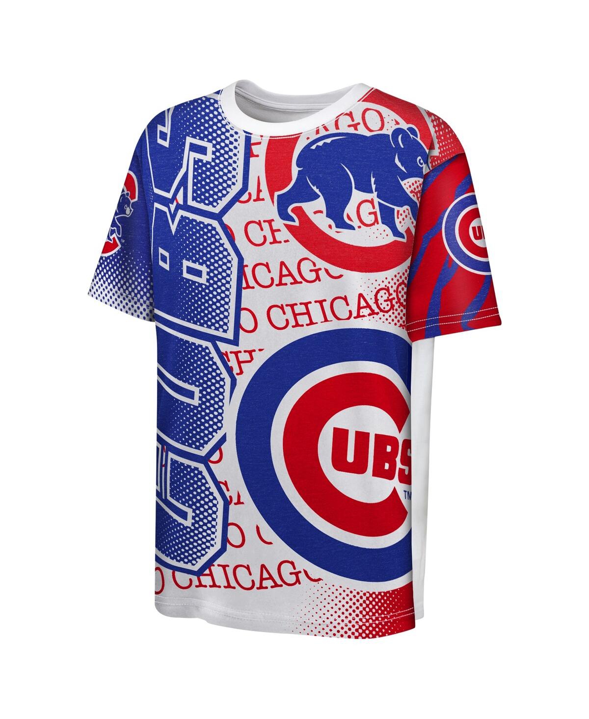 Big Boys FanaticsChicago Cubs Impact Hit Bold T-shirt - White