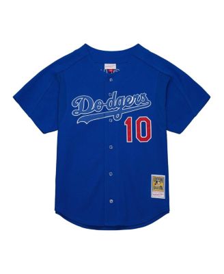 Men's Hideo Nomo Royal Distressed Los Angeles Dodgers Cooperstown Collection 2004 Batting Practice Jersey
