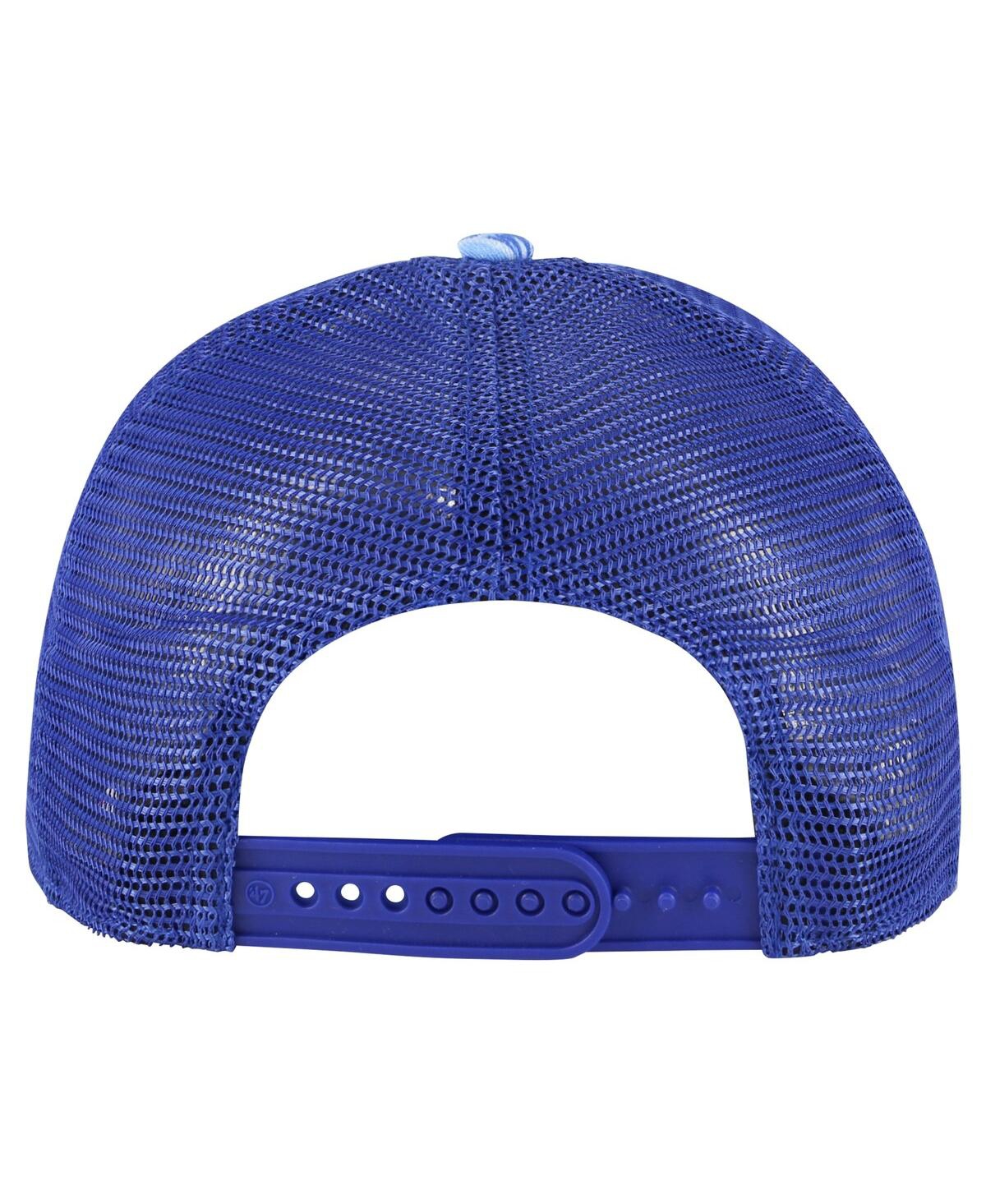 Men's '47 BrandNew York Mets Tropicalia Trucker Hitch Adjustable Hat - Royal
