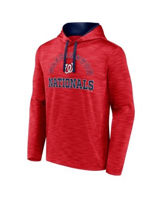 Men's Red Washington Nationals Seven Games Pullover Hoodie