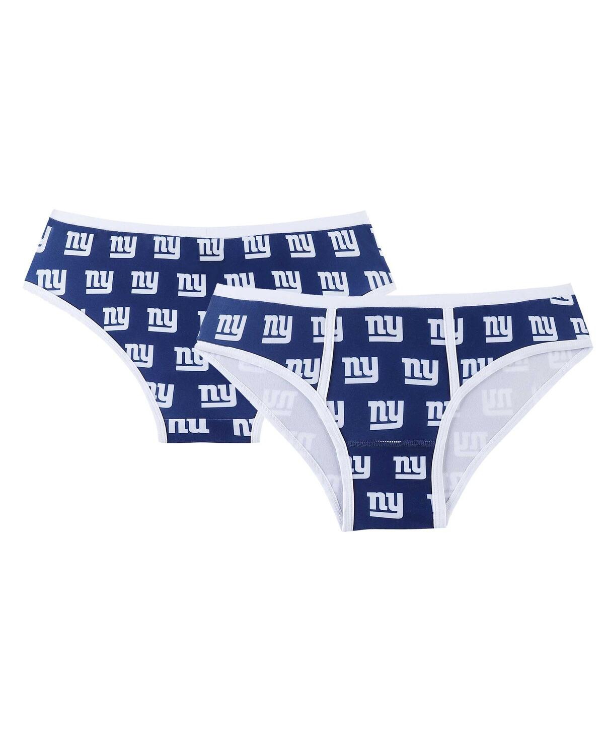Shop Concepts Sport Women's  Royal New York Giants Gauge Allover Print Knit Panties