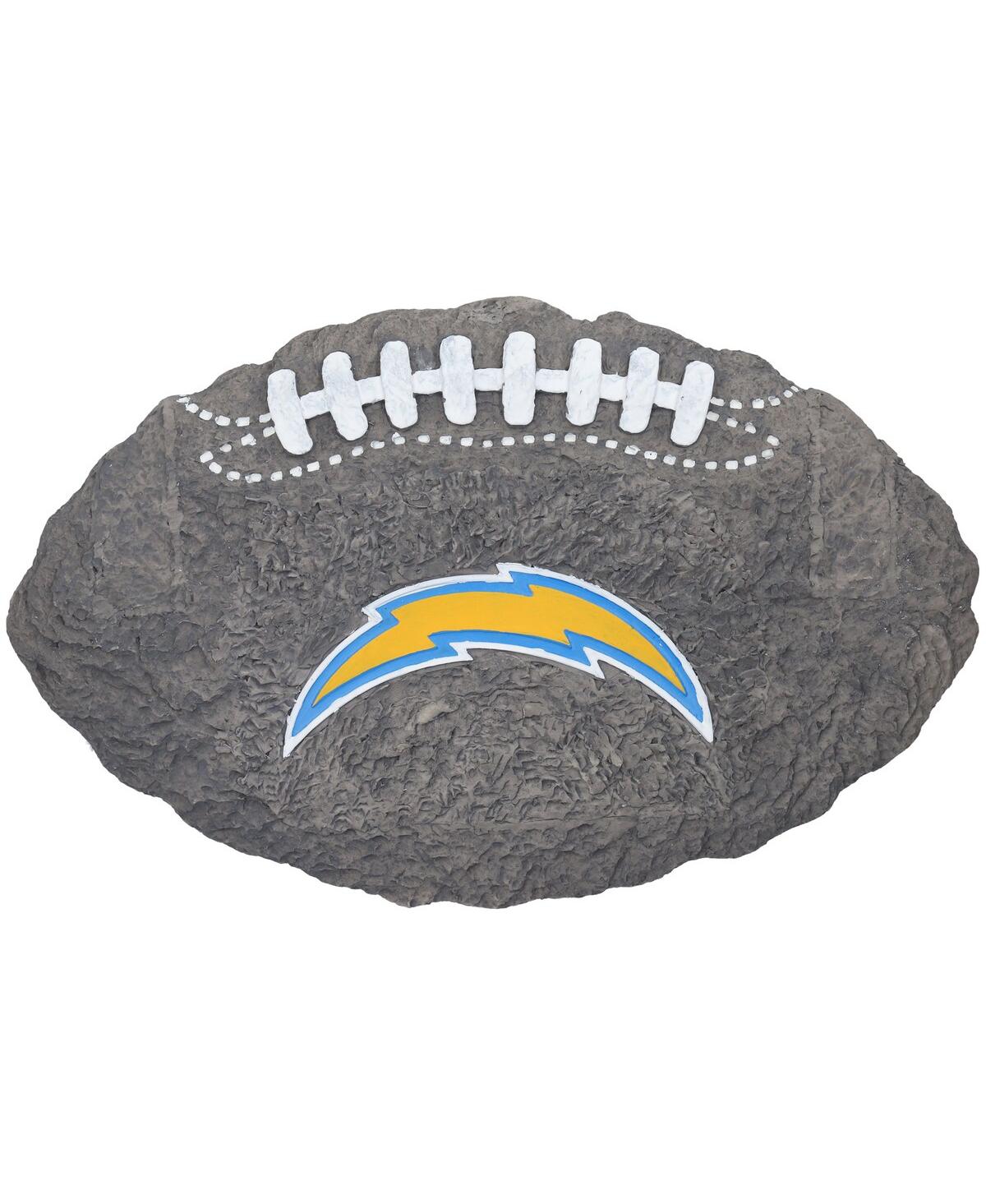 Los Angeles Chargers Ball Garden Stone - Gray