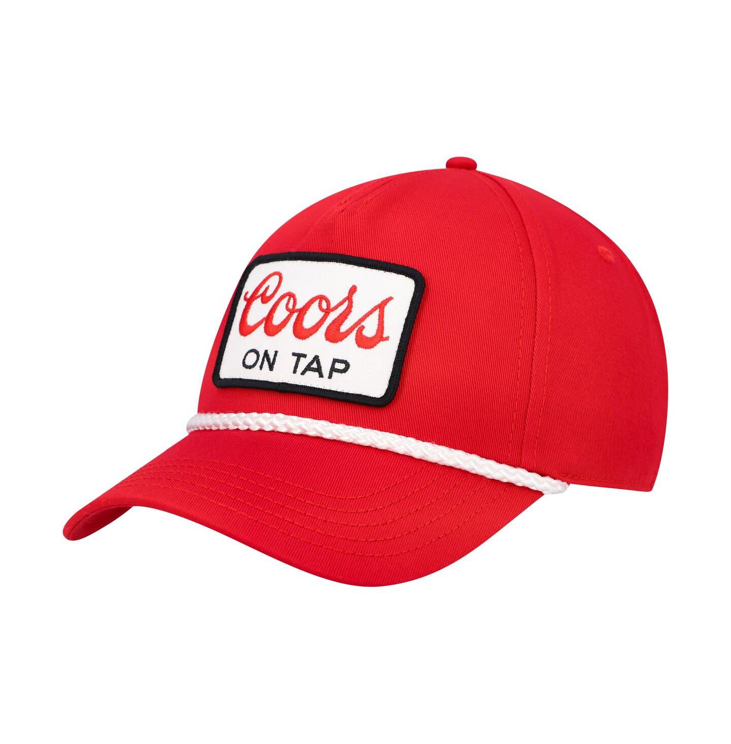Мужская кепка American Needle Red Coors Roscoe Adjustable Hat — фото 1