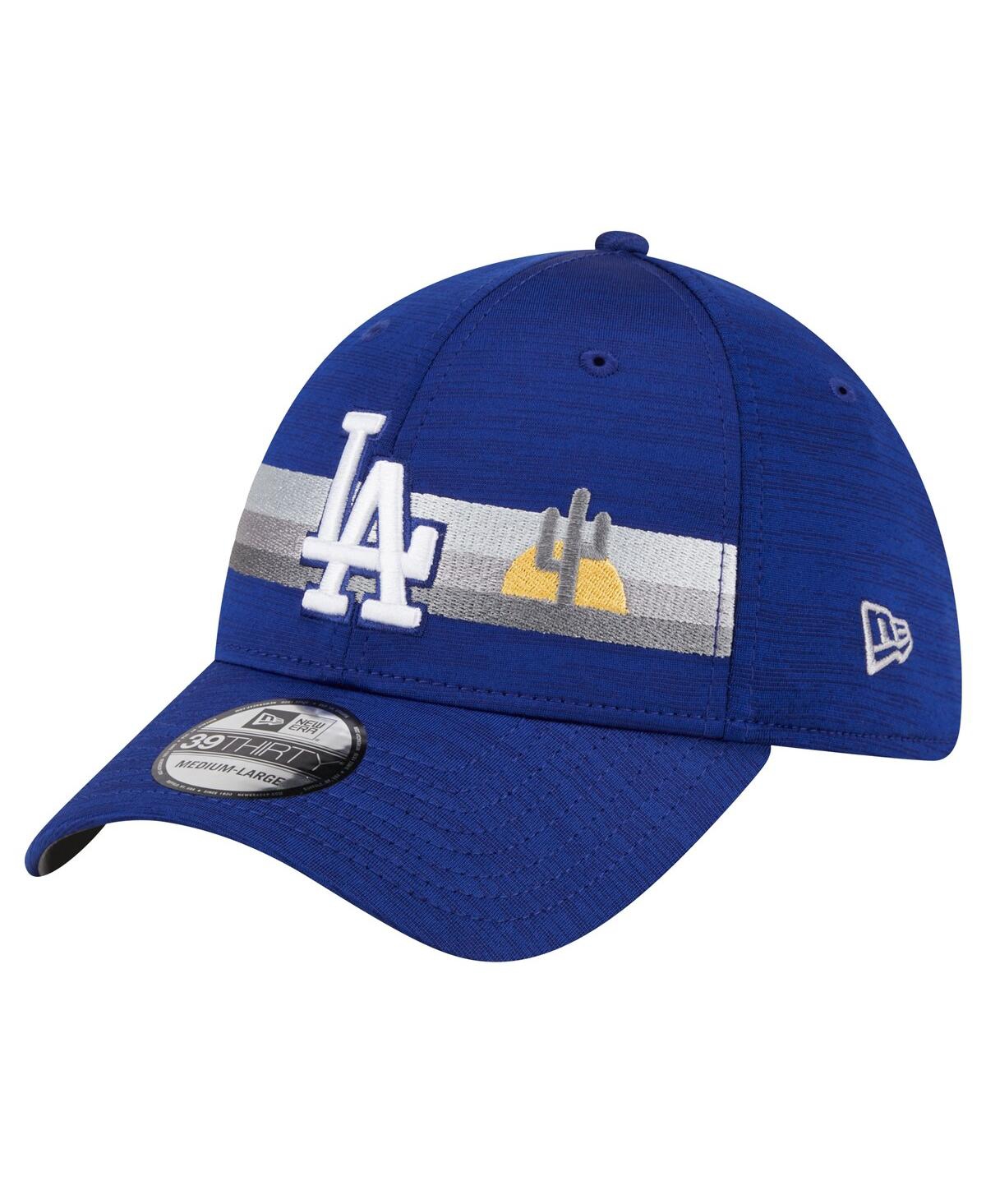 Shop New Era Men's  Royal Los Angeles Dodgers Spring Training Digi 39thirty Flex Hat
