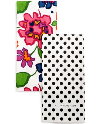 kate spade new york - Festive Floral Kitchen Towel