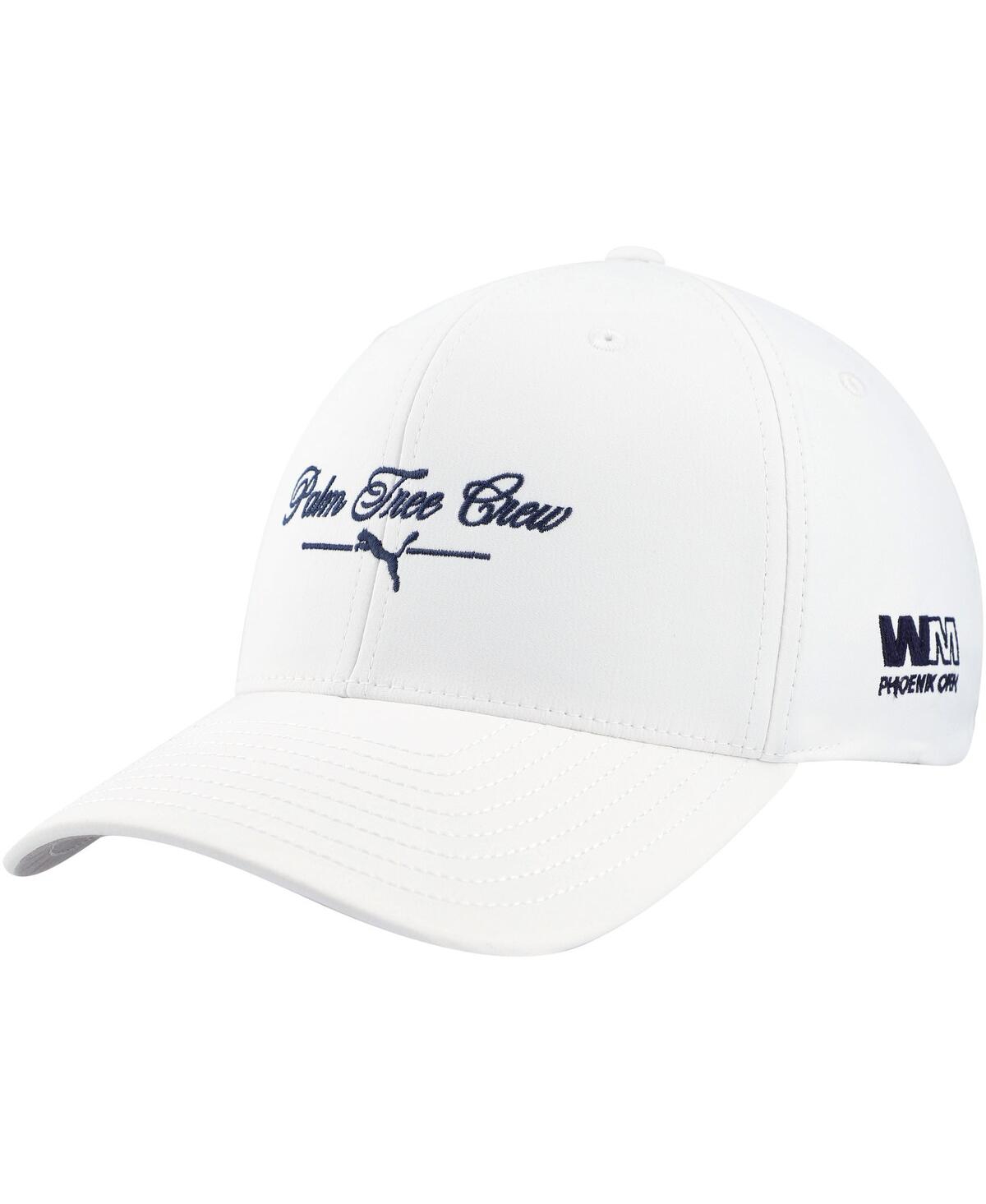 Shop Puma Men's  X Ptc White Wm Phoenix Open Script Adjustable Hat