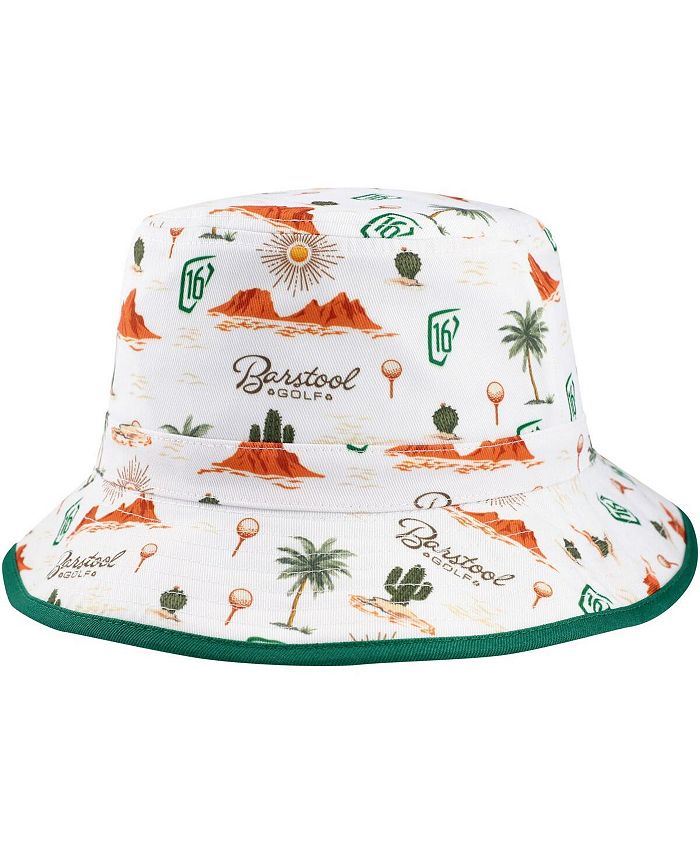 Barstool Golf Men's White WM Phoenix Open Reversible Bucket Hat Macy's