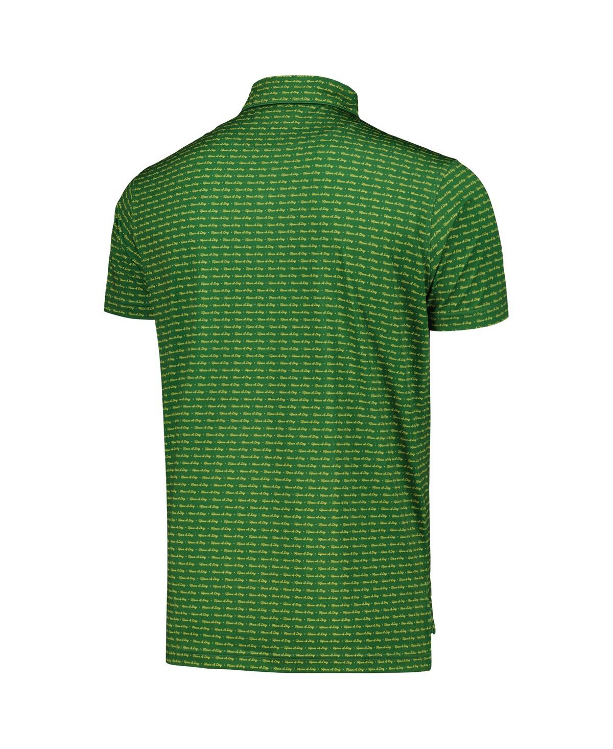 Shop Breezy Golf Men's  Green Wm Phoenix Open Have A Day Polo