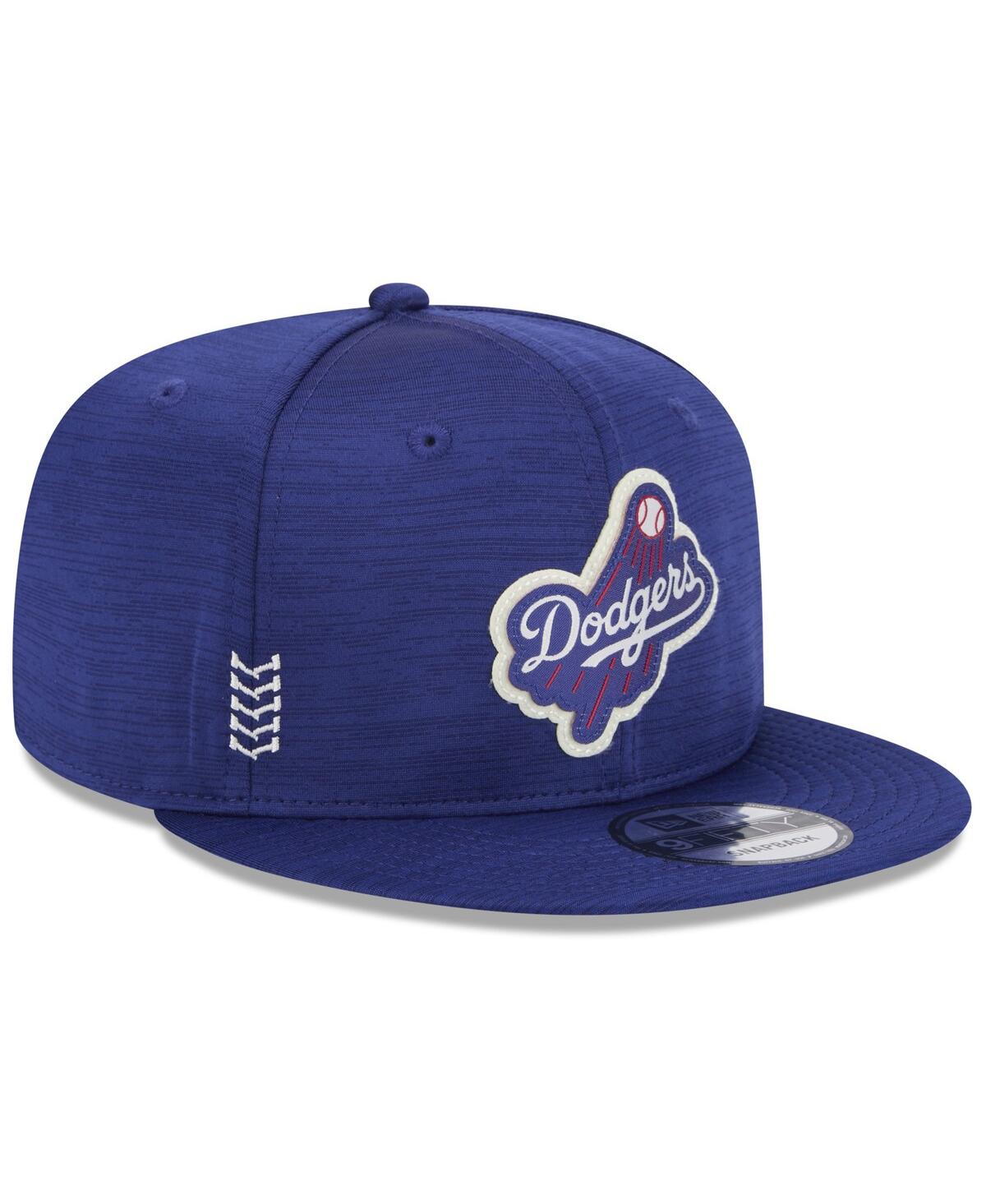 Shop New Era Men's  Royal Los Angeles Dodgers 2024 Clubhouse 9fifty Snapback Hat