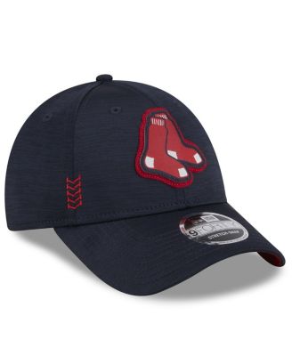 Men's Navy Boston Red Sox 2024 Clubhouse 9FORTY Adjustable Hat