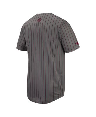 Men's Oklahoma Sooners Pinstripe Replica Baseball Jersey